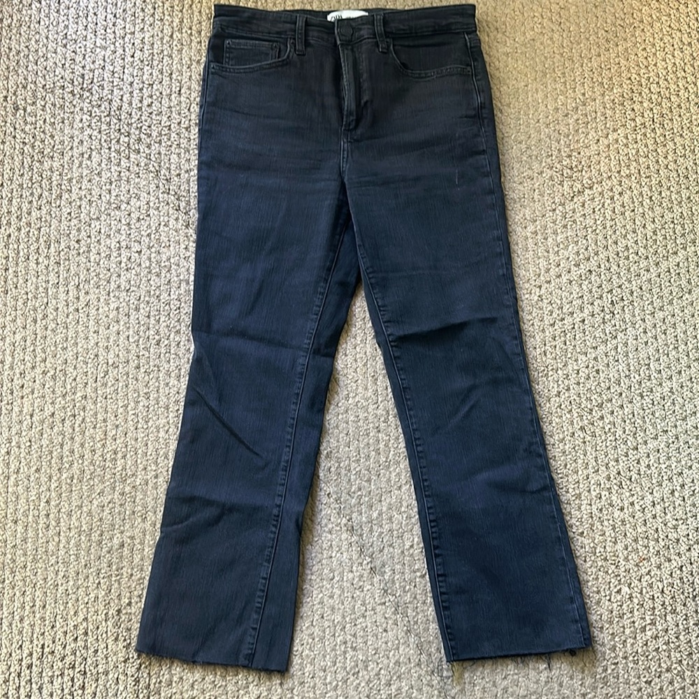 Black skinny high rise Zara jeans